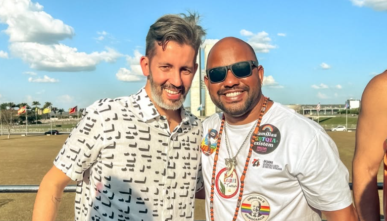 Momento da campanha de Adriano Fiúza